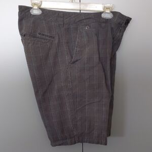 Quiksilver Charcoal Striped Shorts
